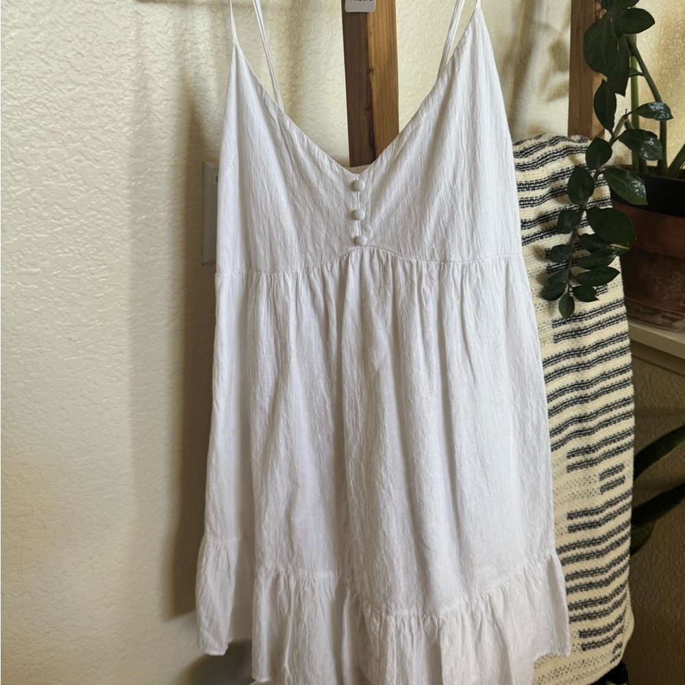 Abercrombie & Fitch white Textured Dress - Picture 4 of 9